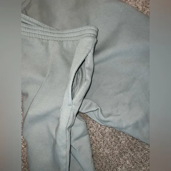 PINK Victoria's Secret Light Sage Green Sweatpants - Picture 5 of 5